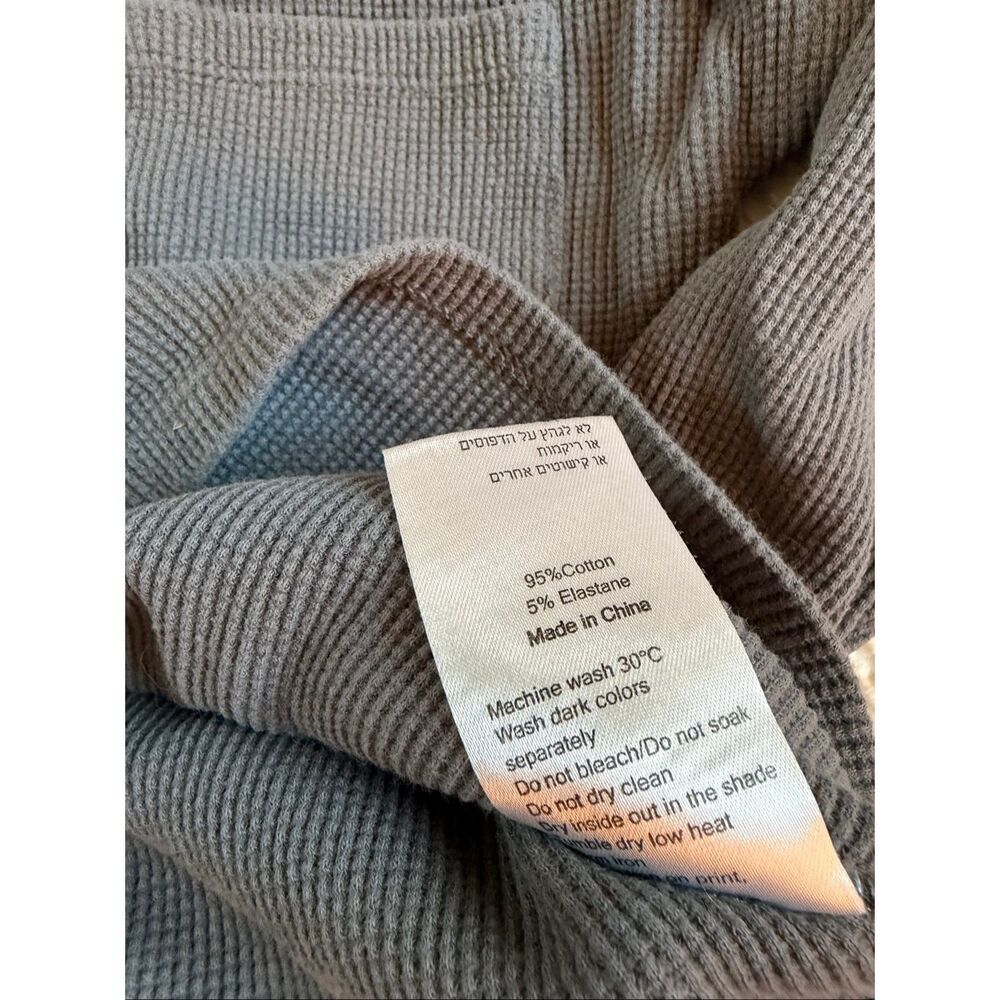 3pc Boys Size 4 Long Sleeve Bundle Zara Waffle - Picture 9 of 10